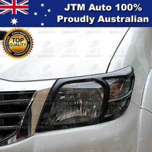 Bonnet Protector + Window Visors Weather Shields to suit 2015-2020 Toyota Hilux
