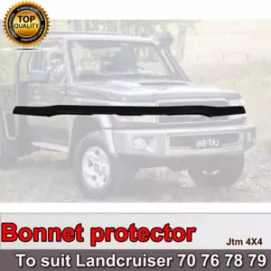 Bonnet Protector to suit Toyota Landcruiser 70 76 78 79 GXL Series 2017-2023