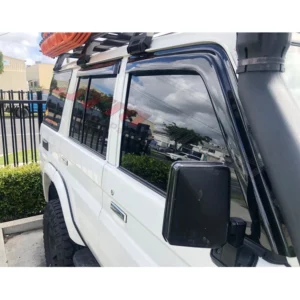 Weather shields to suit Toyota Landcruiser 70 76 78 79 GXL Series 2007-2023