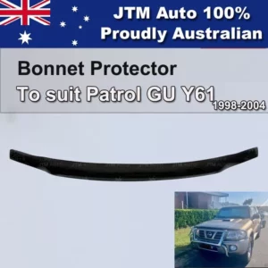 Bonnet Protector Guard to suit Nissan Patrol GU Y61 1998-2004
