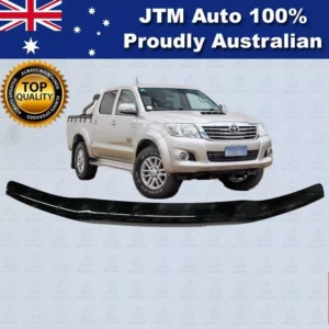 Bonnet Protector Black Guard to suit 2011-2015 Toyota Hilux VIGO