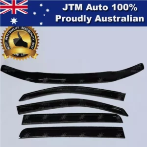 Bonnet Protector + Window Visor Weather Shield to suit Toyota Hilux 2011-2015