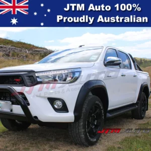 Matte Black 6 Pcs Fender Flares Wheel Arch Suitable For Toyota Hilux 2015-2018