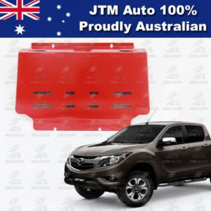 Bash Plate Front Sump Guard Red Protection For Mazda BT-50 BT50 2012-2018