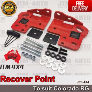 Recovery Tow Point Kit 5 Tonne & Hitch for Holden Colorado RG 2012-2020