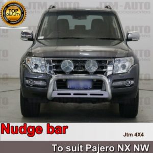 Nudge Bar 3" Stainless Steel to suit Mitsubishi Pajero NX NW 2012-2021