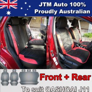 PREMIUM PU leather Waterproof Seat Covers to suit Nissan QASHQAI 2014-ON