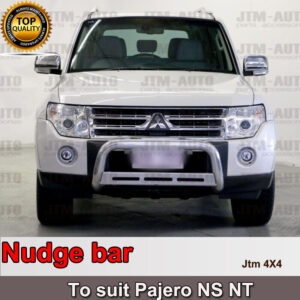 Nudge Bar 3" Stainless Steel to suit Mitsubishi Pajero NS NT 2006-2011