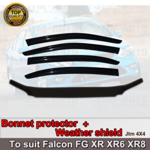 Bonnet Protector + Weather shield to suit Ford FG  Falcon XR XR6 XR8 2008-2014