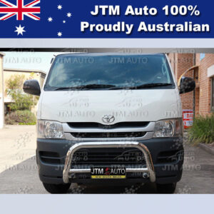 Nudge Bar 3" Stainless Steel Grille Guard to suit Toyota Hiace LWB 2005-2018