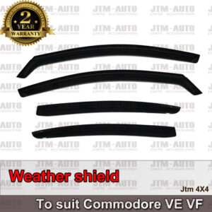 Weathershields Weather Shields Window Visor For Holden VE VF Commodore Sedan