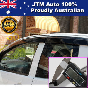 Injection Weathershields WINDOW VISORS For Holden Colorado Extra Cab 2012-2020