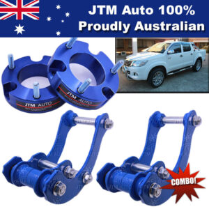 Lift Kit Strut Front Spacers + Rear G-Shackle to suit Toyota Hilux 2005-2014