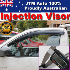 Premium Weather Shields Window Visors to suit Toyota Hilux Single cab 2015-2019