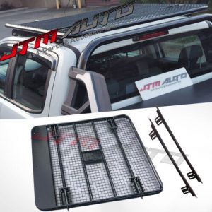 Universal Black Roof Rack Roof Basket (Flat) to suit Toyota Ranger PX 2012-2021