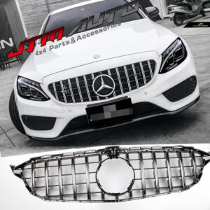 Chrome GT Style Grill Grille to suit Mercedes C-Class W205 C205 & C43 2015-2018