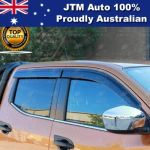 Injection Weathershields Weather Shields fits Nissan Navara NP300 D23 2021+