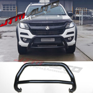 Sensor Compliant 3" Black Nudge Bar Grille Guard for Holden Colorado Z71 2016+