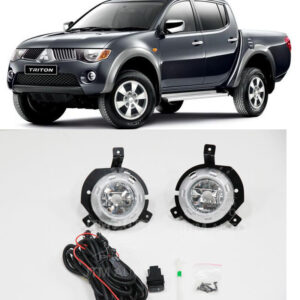 Driving/ Fog Lights Lamps Complete Kit Suits Mitsubishi Triton 2006-2008