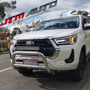 Nudge Bar 3" Stainless Steel Grille Guard to suit Toyota Hilux N80 2020+