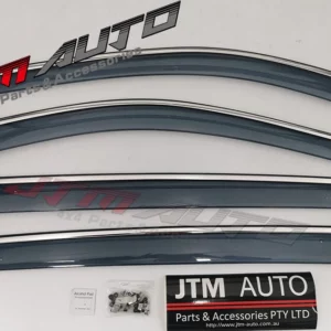 IJ Chrome Weather Shield Weathershield Window Visor to suit Mazda CX-8 CX8 2018+