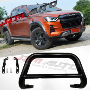 Nudge Bar 3" Black Steel Grille Guard to suit Isuzu D-max Dmax 2020+ MY21