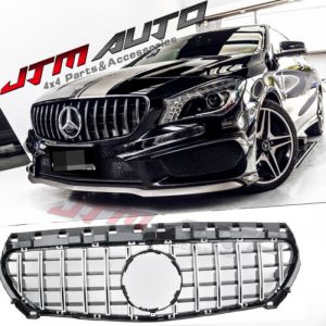 Chrome Black GT Bumper Grille Grill to suit Mercedes-Benz CLA  C117 X117 & CLA45