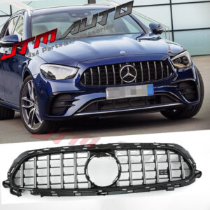 Chrome Black GT Bumper Grille Grill to suit Mercedes-Benz E-class W213 A238 C238