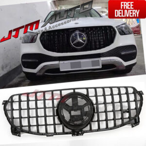 Gloss Black GT Bumper Grille Grill to suit Mercedes-Benz GLE V167 C167