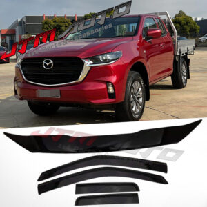 Bonnet Protector + Weather Shields for Mazda BT-50 BT50 Freestyle Cab 2020+ MY21