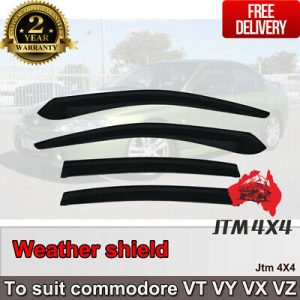 Weather Shield Window Visors weathershield Holden Commodore VT VY VX VZ 1997-07
