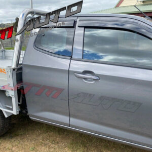 Injection Weather shields Window Visors to suit Isuzu D-max Dmax Extra Cab 2020+