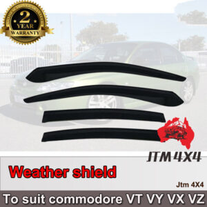 Weather Shield Window Visors weathershield Holden Commodore VT VY VX VZ 1997-07