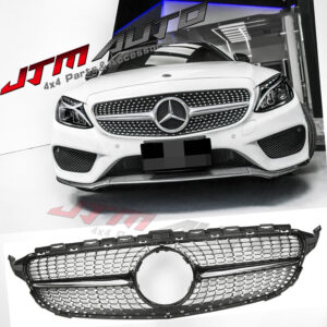 Dimond Chrome Grill Grille to suit Mercedes C-Class W205 C205 C43 15-18
