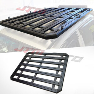 JTM Aluminium Alloy Heavy Duty Roof Rack Flat Platform Universal Carrier Basket