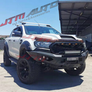 H-TeK Matt Black New Revolution Bull Bar to suit Ford Ranger PX2 PX3 2015-2022