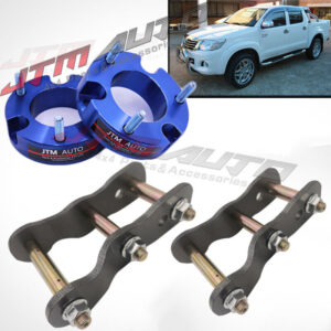 Lift Kit Strut Front Spacers + Rear Shackle to suit Toyota Hilux KUN26 2005-2014