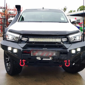 Steel Rocker Bull Bar Winch Compatible to suit Toyota Hilux N80 2015-2018