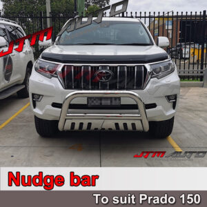 Nudge Bar 3" Stainless Steel Grille Guard to suit Toyota Prado 150 2016-2024