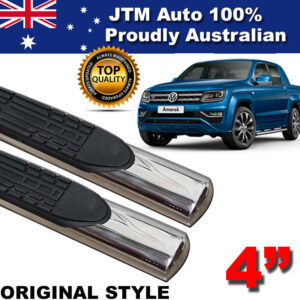Side Steps Running Boards Stainless Steel Use for Volkswagen VW Amarok 2010-2023