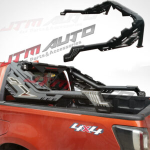 Revolution Black Roll Bar Sport Bar to suit Hilux Ranger Navara BT-50 D-max