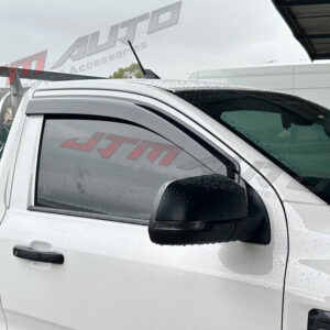 Weathershields Window Visors Weather Shields tosuit Ford Ranger Single Cab 2022+
