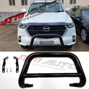 Nudge Bar 3" Black Steel Grille Guard to suit Mazda BT-50 BT50 2020+