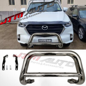 Nudge Bar 3" Stainless Steel Grille Guard to suit Mazda BT-50 BT50 2020+