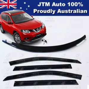 Bonnet Protector + Weather Shields Window Visor For Nissan X-trail T32 2014-2022