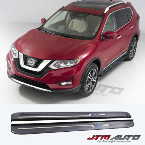 Black Aluminium Running Board Side Steps to suit Nissan Xtrail X