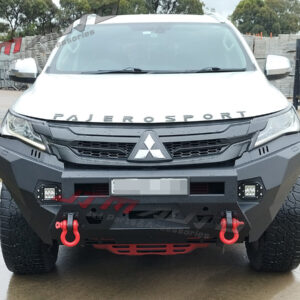 T-TEK Steel Bull Bar Winch Compatible to suit Mitsuhashi Pajero Sport QE 2016-18