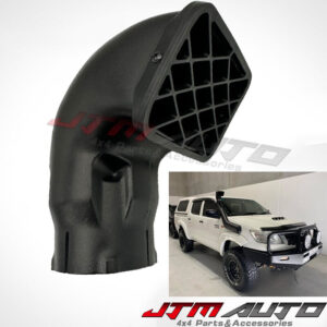 Snorkel Head 3.5 inch 85mm Air Ram Head Airflow Replacement Universal Fit