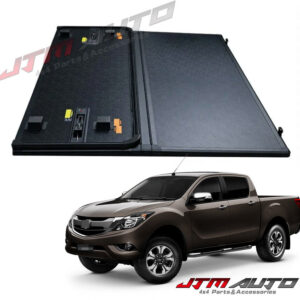 Aluminium Tri-Fold Folding Hard Tonneau Cover to suit Mazda BT50 BT-50 2012-2020