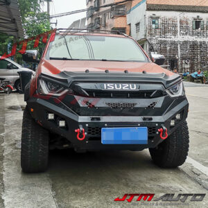 H-TeK Matt Black New Revolution Bull Bar to suit Isuzu D-max Dmax 20202-2024